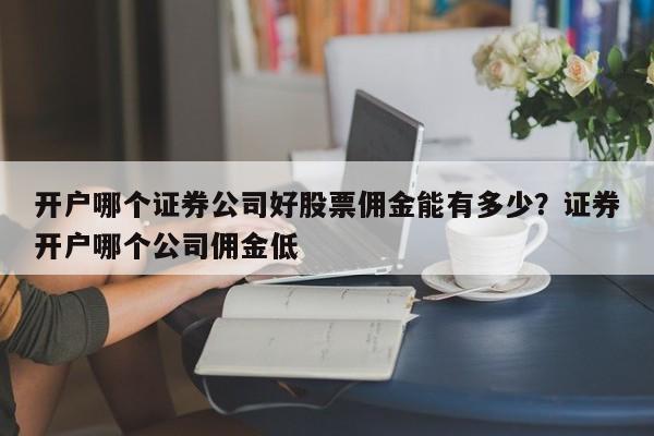 开户哪个证券公司好股票佣金能有多少？证券开户哪个公司佣金低