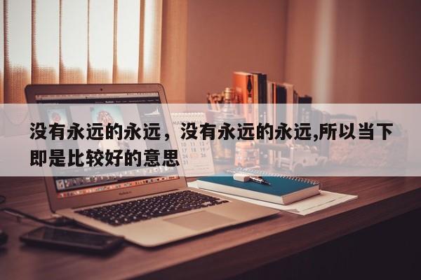 没有永远的永远，没有永远的永远,所以当下即是比较好的意思