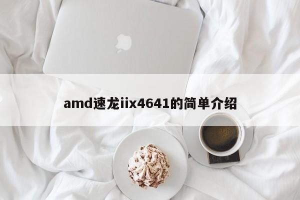 amd速龙iix4641的简单介绍