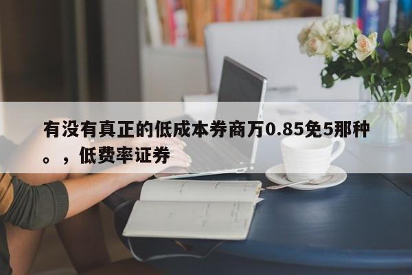 有没有真正的低成本券商万0.85免5那种。，低费率证券